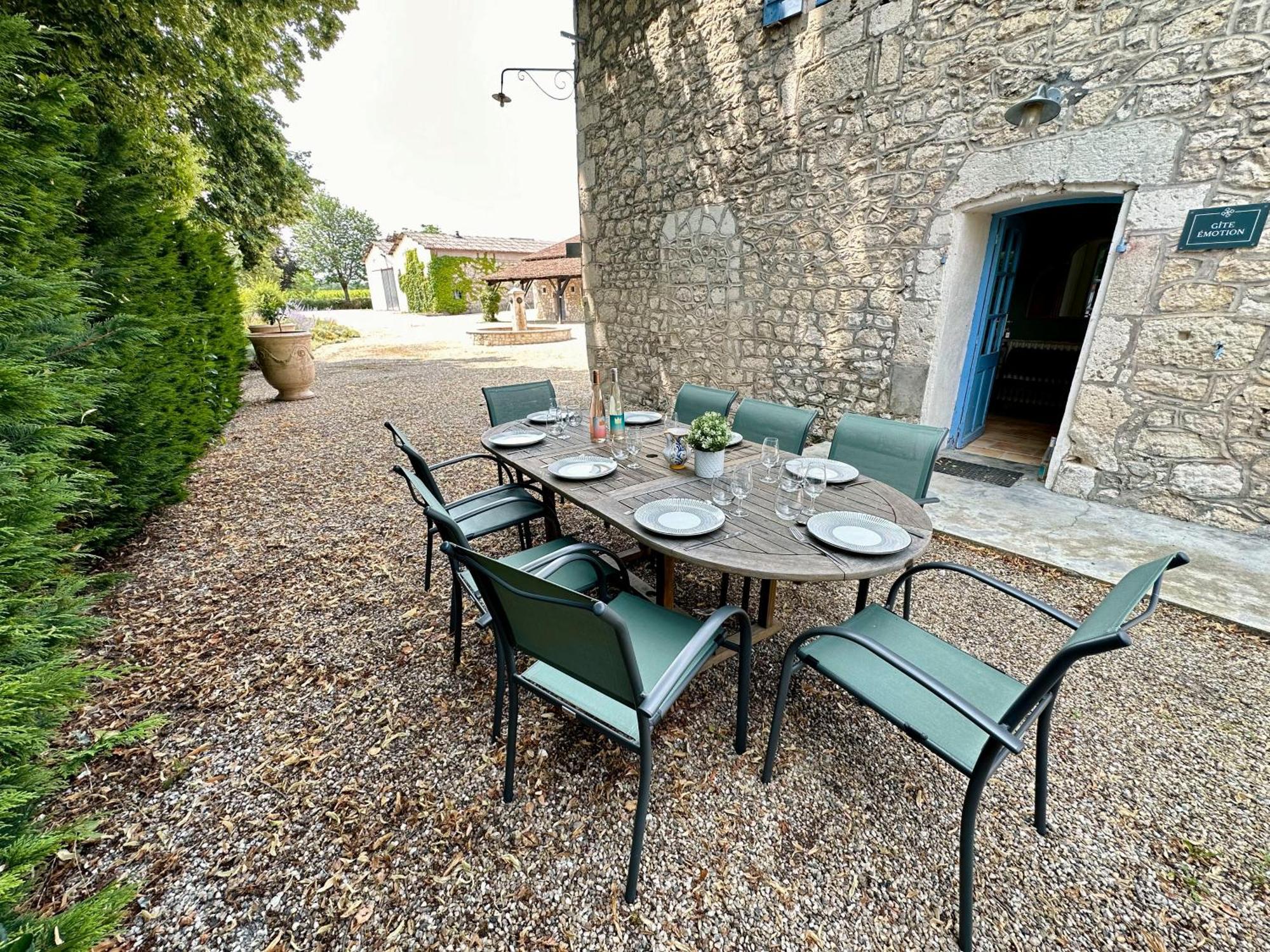 Gites Du Chateau De Panisseau Thénac Exteriör bild